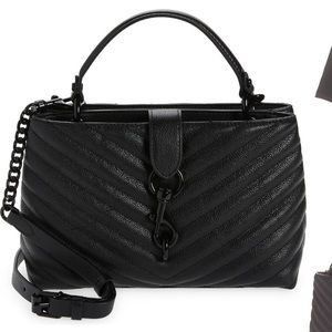 Rebecca Minkoff Edie Chevron Quilted Satchel